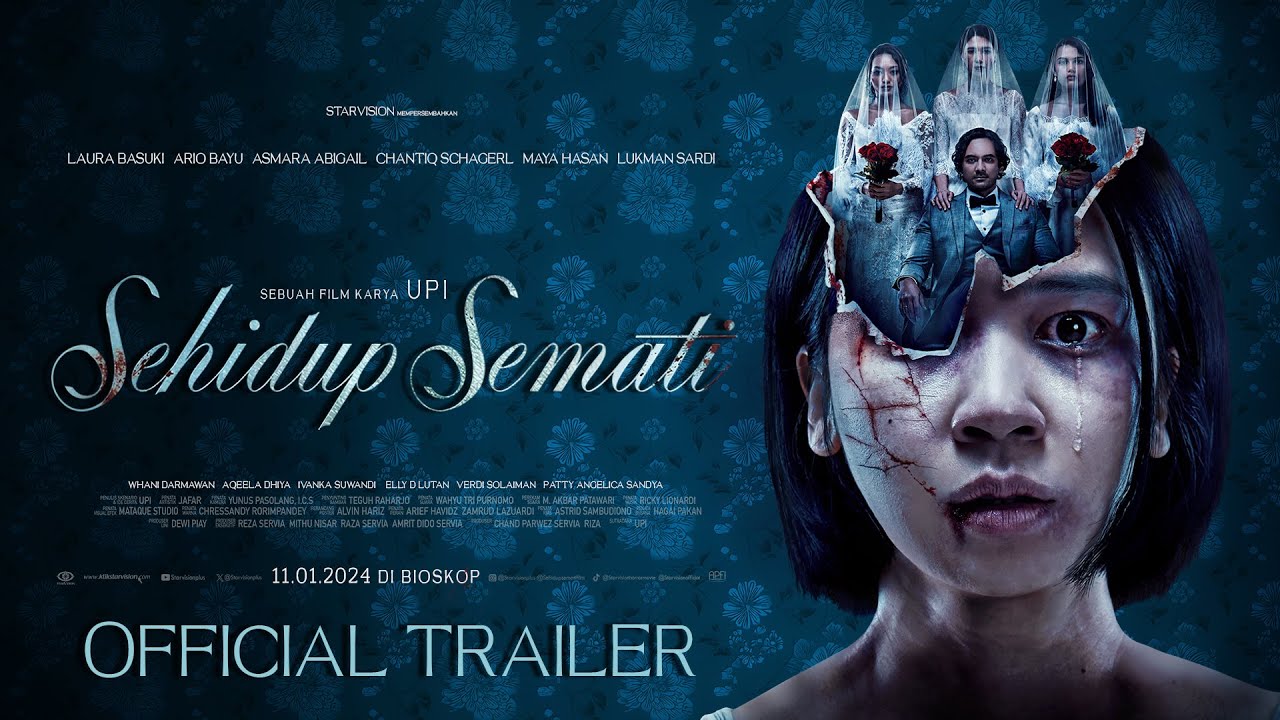 Film horor Sehidup Semati segera tayang di Bioskop Indonesia. (Tangkapan layar YouTube/starvisionPlus)
