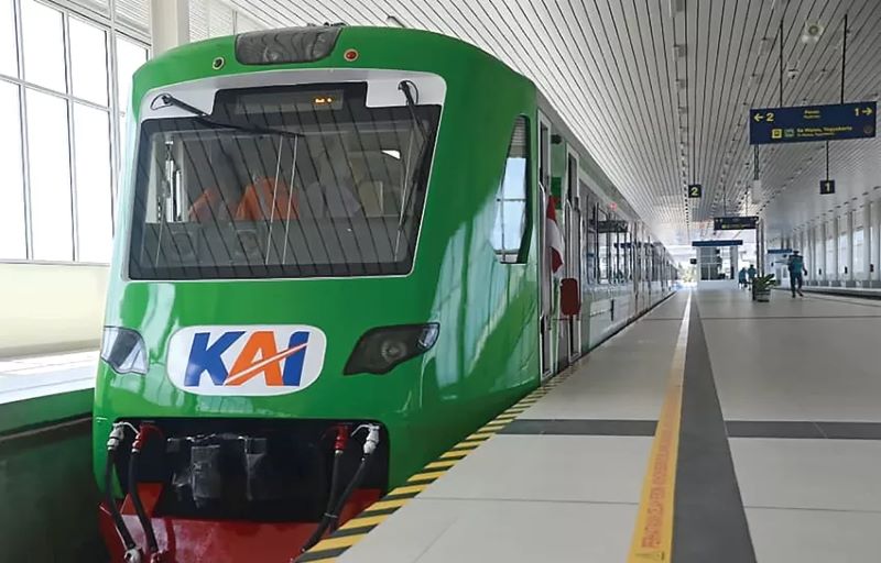 Kereta Bandara YIA. (jawapos.com)
