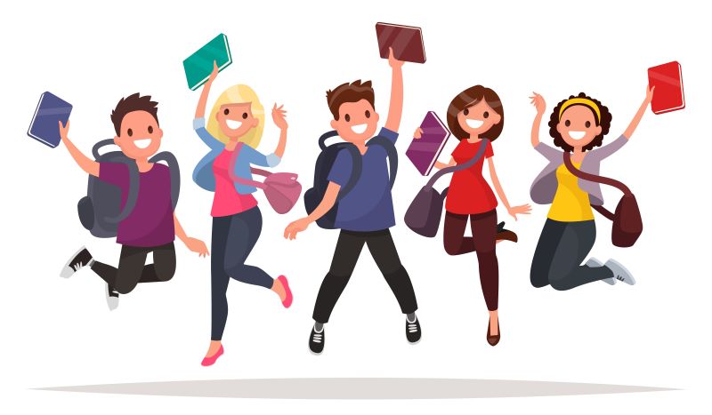 Gambar ilustrasi calon mahasiswa.
