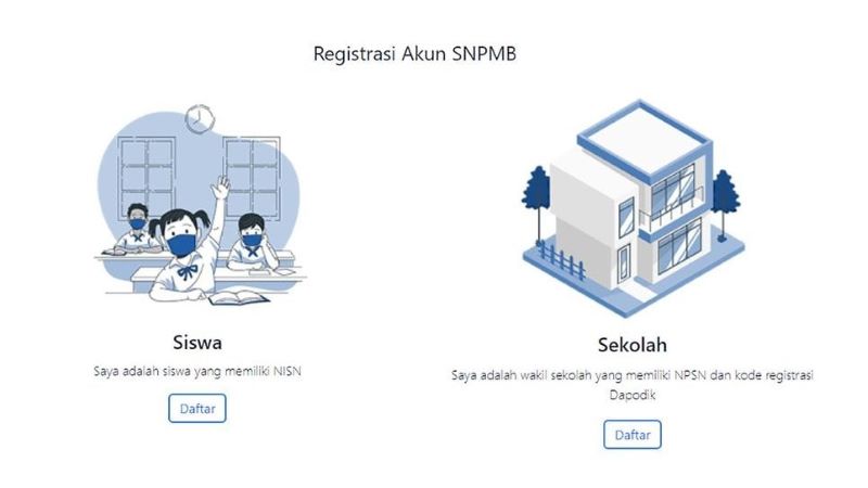 Ilustrasi Registrasi Akun SNPMB 2024.