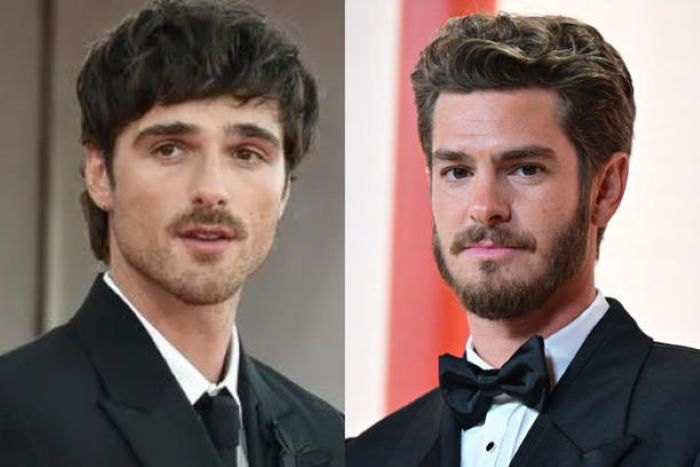 potret Jacob Elordi dan Andrew Garfield