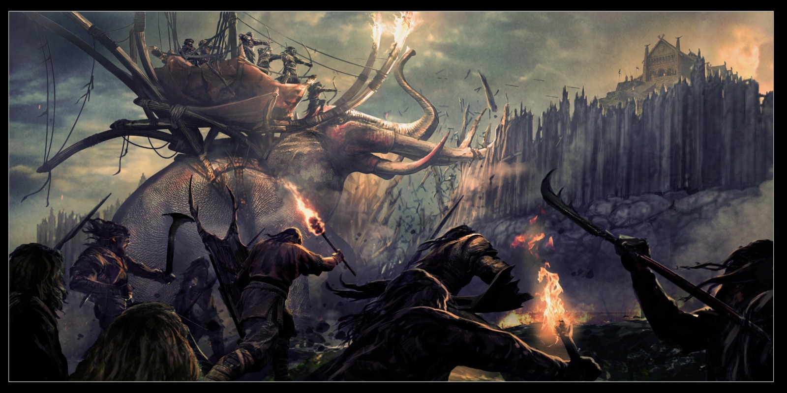 ilustrasi untuk film The Lord of the Rings: The War of the Rohirrim yang akan tayang desember mendatang