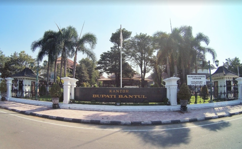 KERJA KERAS: Kantor Bupati Bantul.