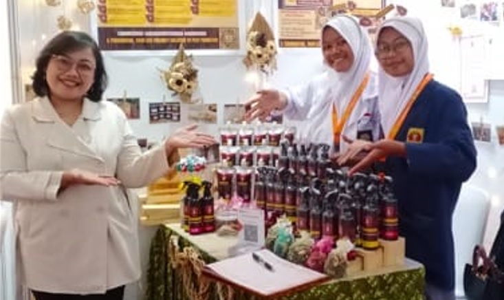 Podak E Terminator pembasmi rayap madein SMAN 1 Bantul yang meraih penghargaan ajang Fiksi tahun lalu.