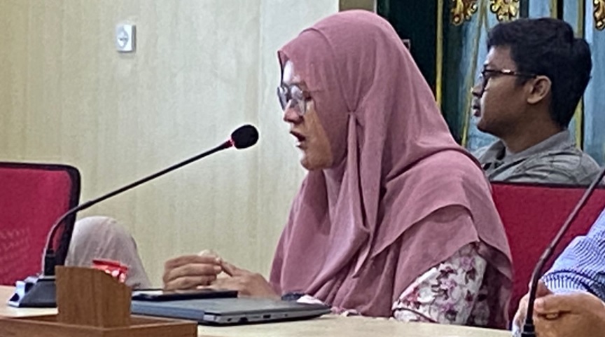 Kabid Perekonomian Bappeda Kota Jogja Agustin Wijayanti.