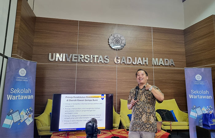 SIAP: Guru Besar Geologi UGM Prof Dr Eng Ir Wahyu Wilopo.