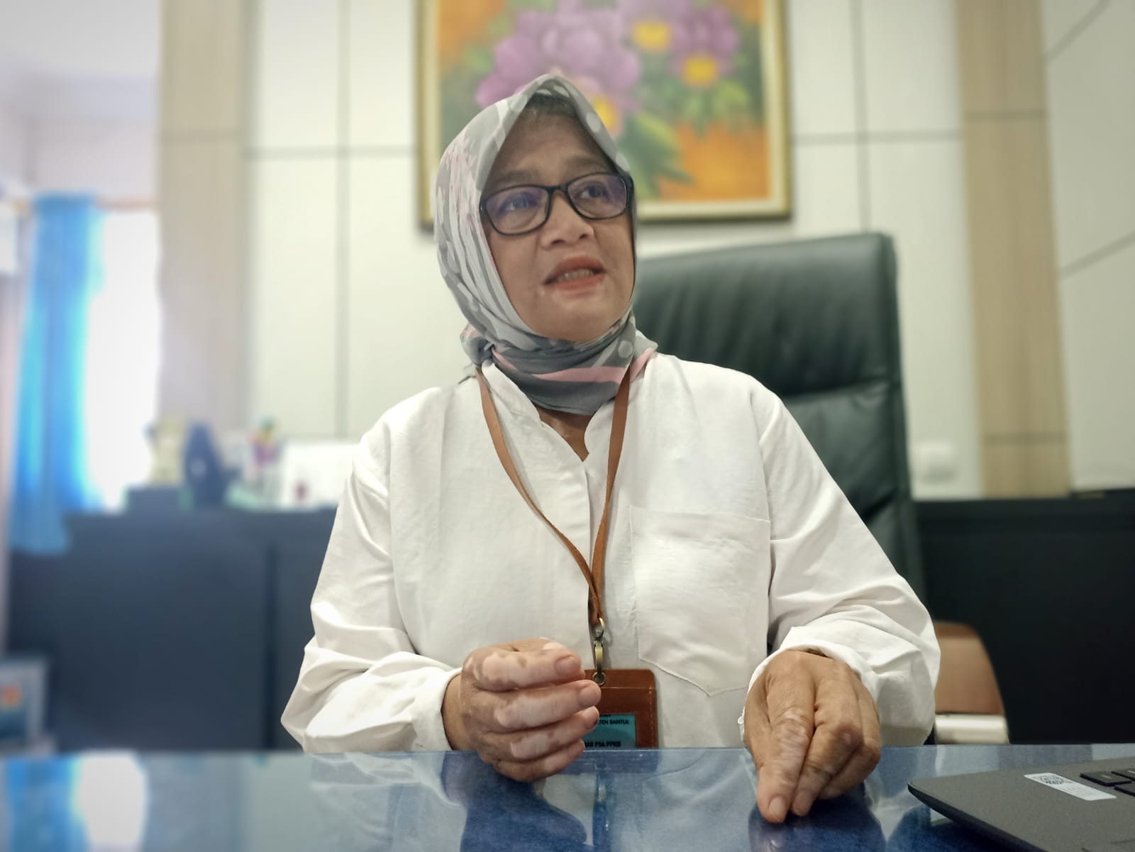 Kepala Dinas Pemberdayaan Perempuan dan Perlindungan Anak, Pengendalian Penduduk dan Kelaurga Berencana (DP3AP2KB) Bantul, Ninik Istitarini.
