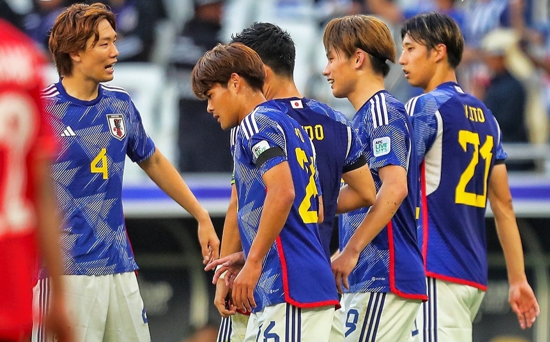Jepang bantai Vietnam 4-2 dalam laga pembukan grup D Piala Asia 2023 (ig qatar2023)