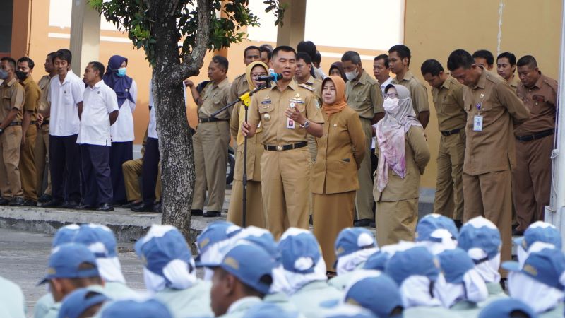 Gunungkidul Sunaryanta mengimbau para pelajar untuk jauhi narkoba, Senin (15/1/2024).