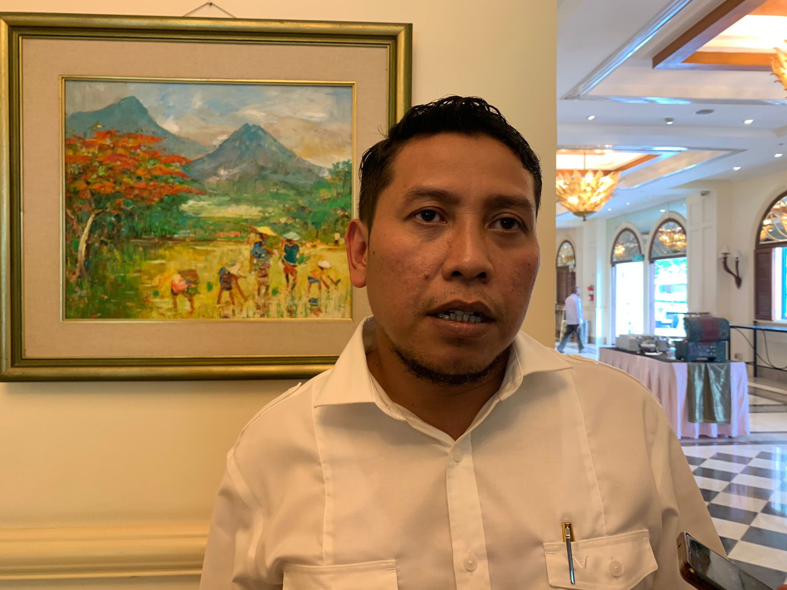 KONSISTEN: Ketua KPU DIY Ahmad Shidqi