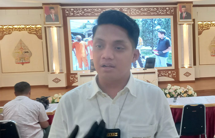 Kasat Reskrim Polresta Sleman AKP Riski Adrian.Khairul Ma