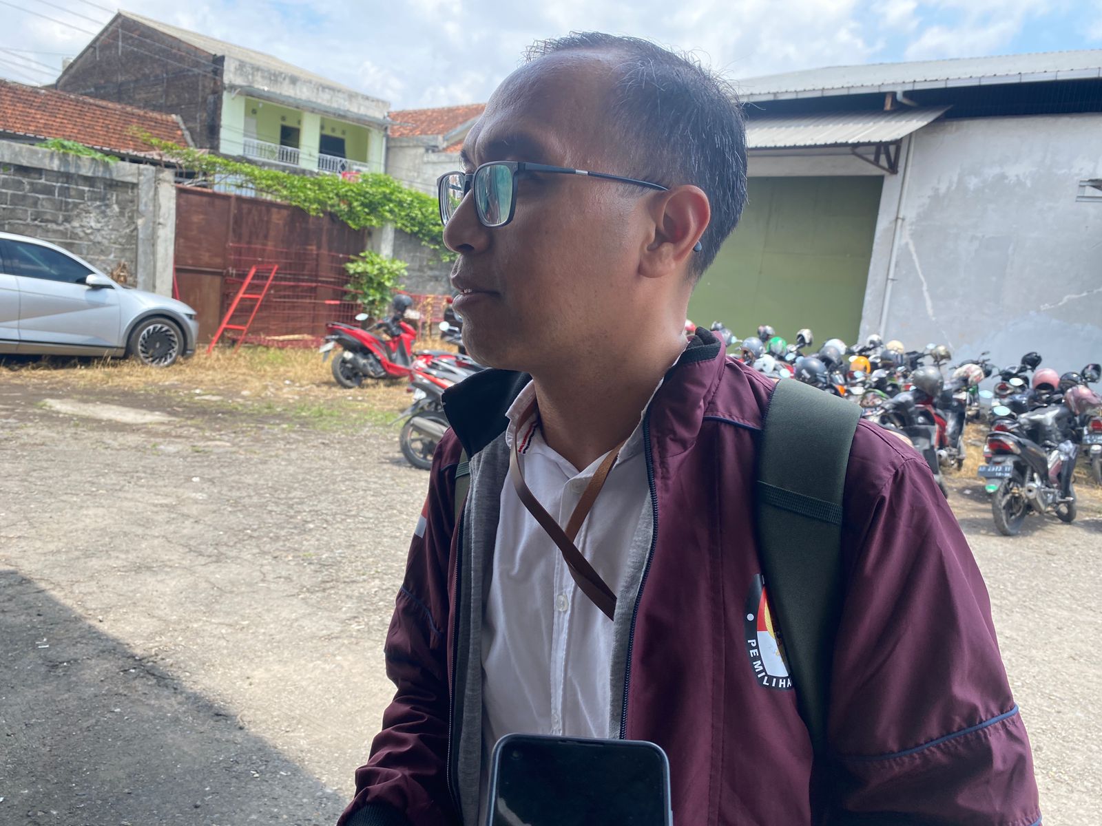 KONSISTEN: Ketua Komisi Pemilihan Umum (KPU) Kota Jogja Noor Harsya Aryo Samudro.