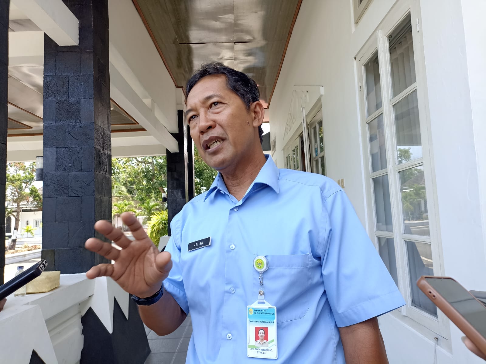 Kepala Dinas Lingkungan Hidup Bantul Ari Budi Nugroho.
