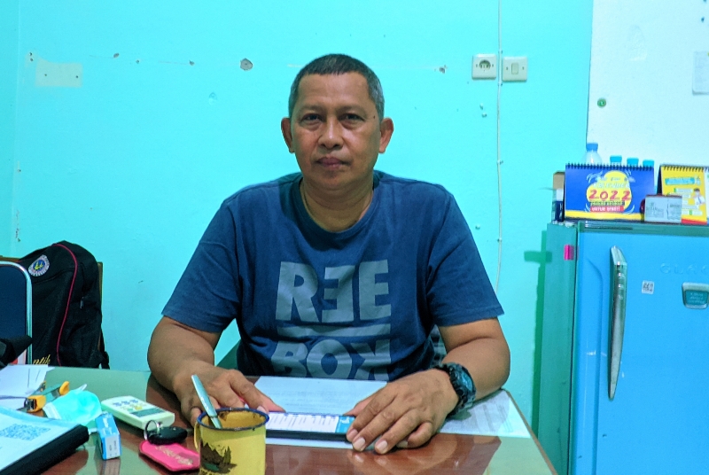 ANTISIPASI: Kepala Bidang Pencegahan dan Pengendalian Penyakit Dinkes Gunungkidul Sidiq Hery Sukoco saat ditemui di kantornya.