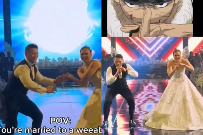Momen unik pernikahan berkonsep anime naruto