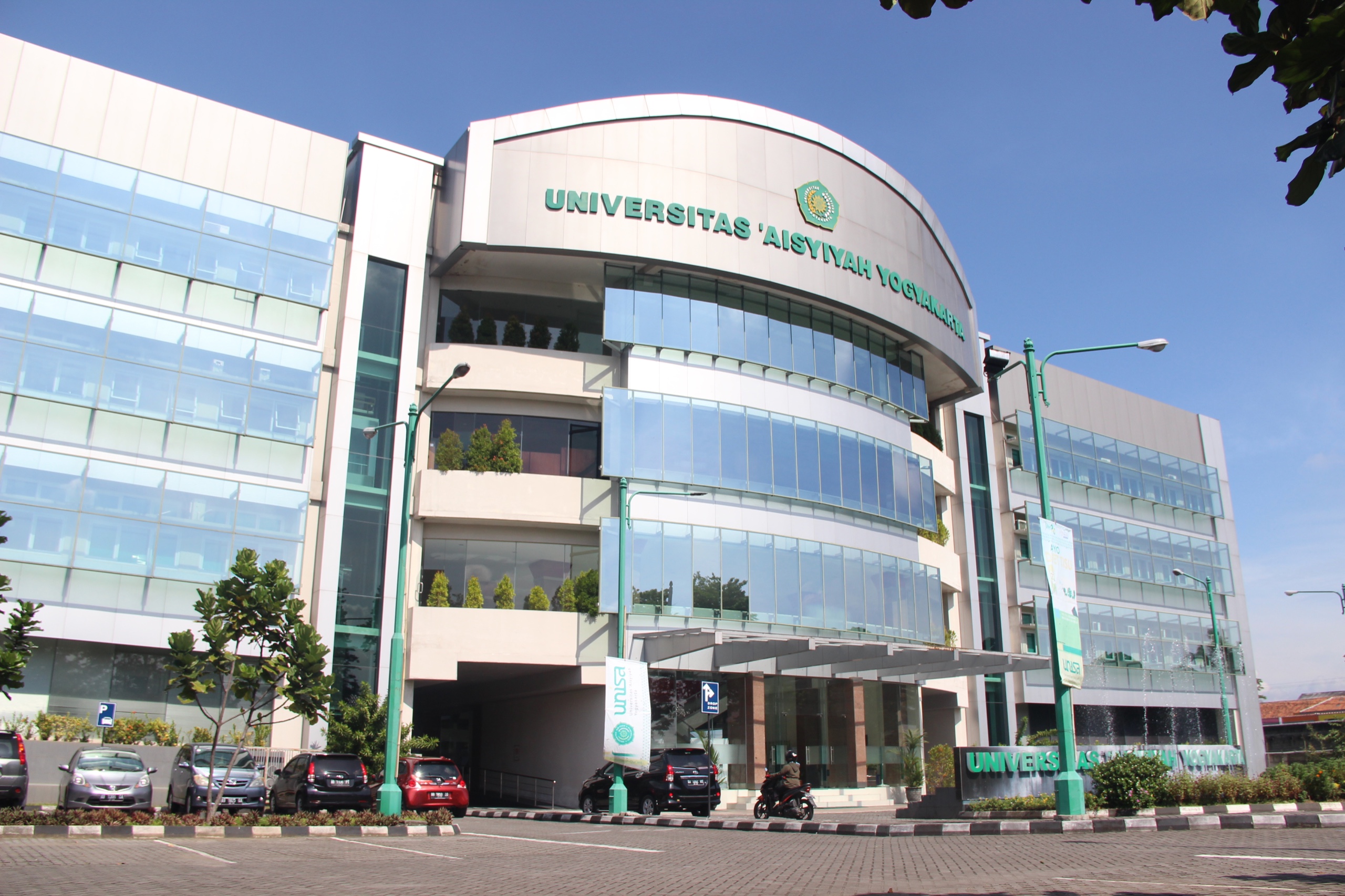 Suasana Universitas Aisyiyah (UNISA) Jogjakarta usai memperoleh akreditasi unggul dari Badan Akreditasi Nasional Perguruan Tinggi (BAN-PT) Selasa (16/1/2024).