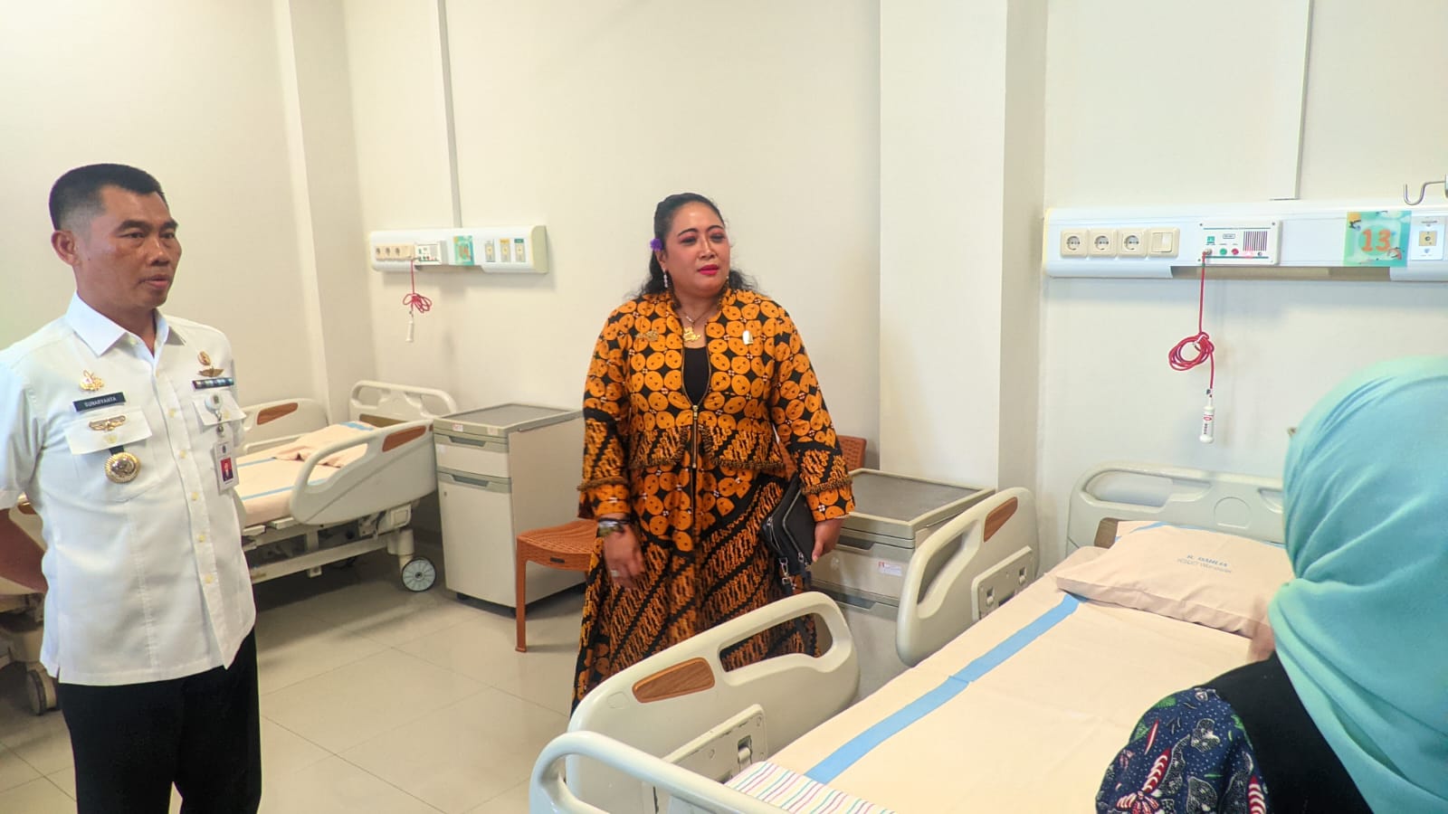 KOMPLET: Ruangan khusus yang disiapkan RSUD Wonosari untuk caleg yang mengalami stres pasca Pemilu 2024, Rabu (17/1).