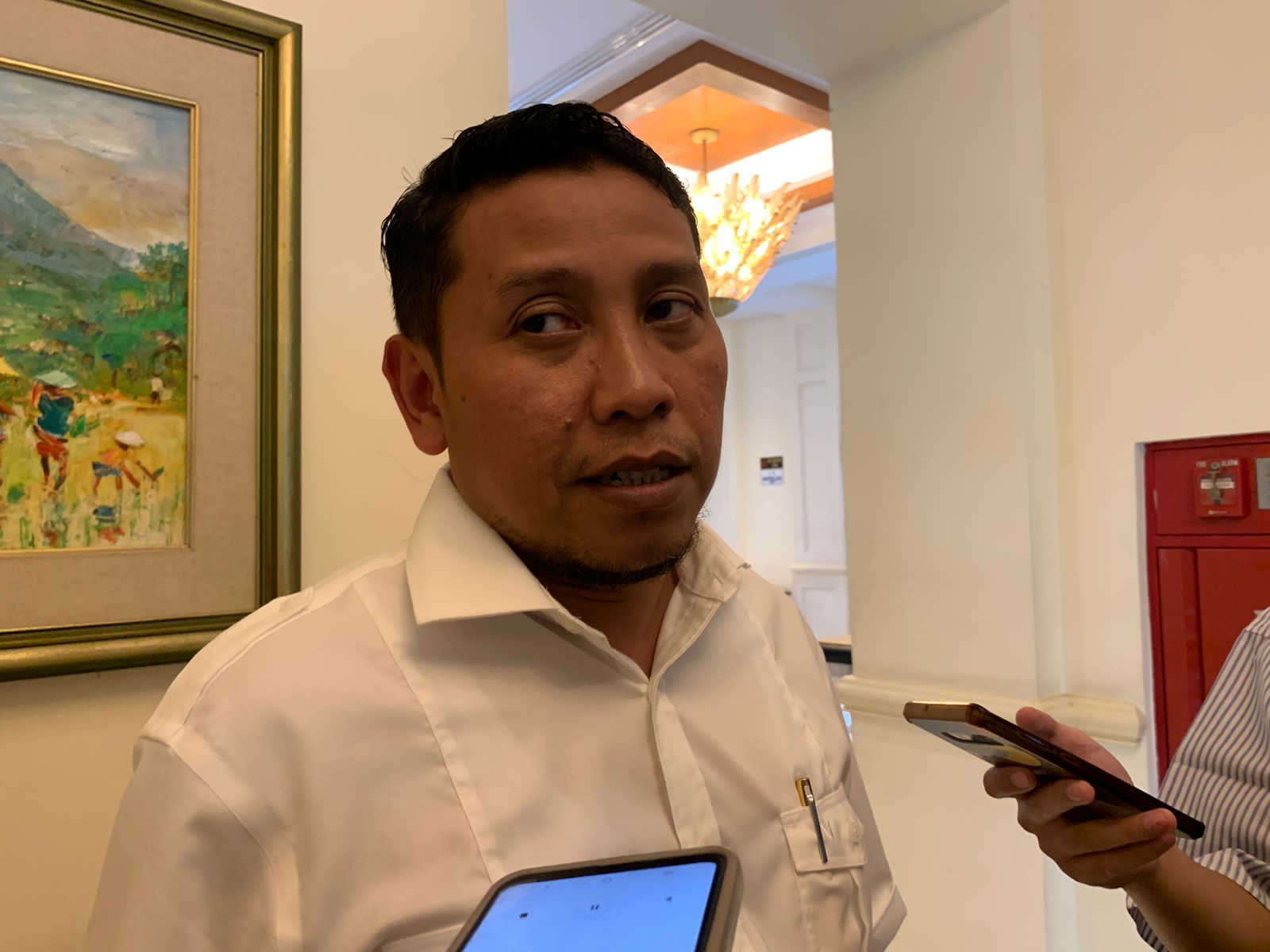 KONSISTEN: Ketua KPU DIY Ahmad Shidqi.