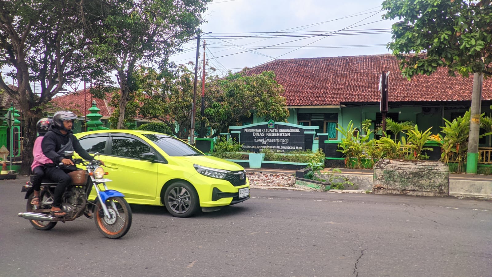 PELAYANAN: Kantor Dinas Kesehatan Kabupaten Gunungkidul.