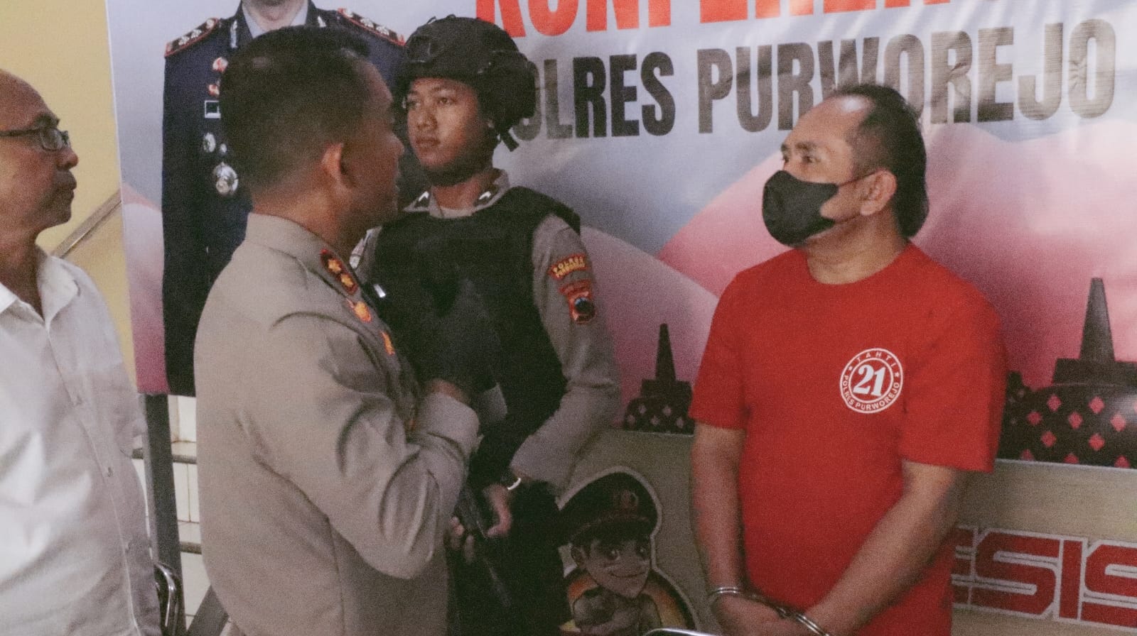 KAPOK: Pria paruh baya asal Desa Mlaran, Kecamatan Gebang, Kabupaten Purworejo coba-coba dengan narkoba hingga ditangkap polisi