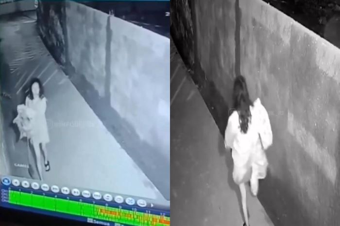 Wanita Muda Terekam CCTV Buang Bayi Baru Lahir ke Selokan, Ari-ari Masih Menempel di Pusar!