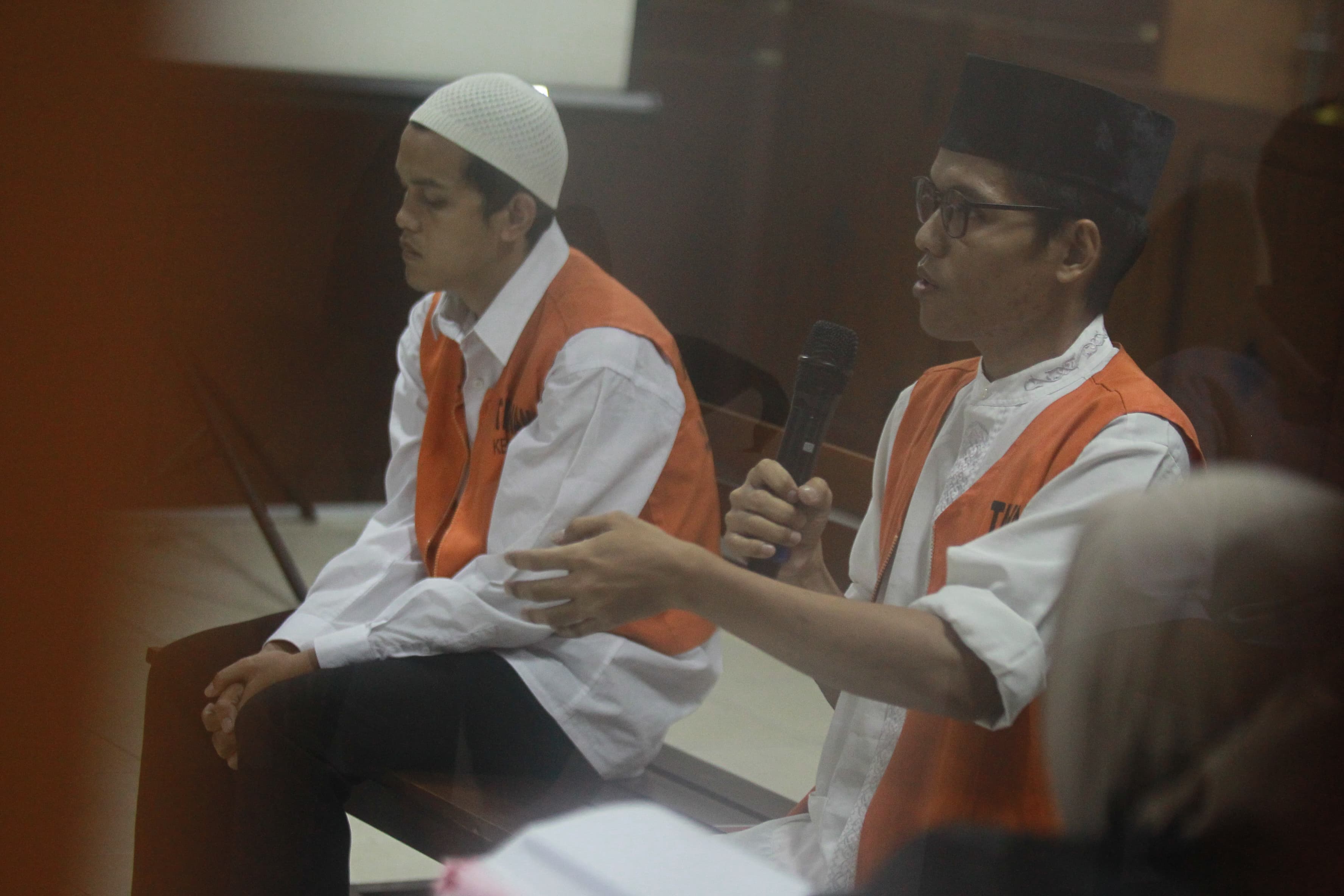 Sidang kasus mutilasi Ridduan dan Waliyin di Pengadilan Negeri (PN) Sleman, Kamis (18/1/2024).