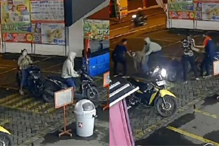 Kocak! Pasangan Maling di Pasuruan Gagal Curanmor karena Kurang Briefing, Langsung Diamankan Massa!