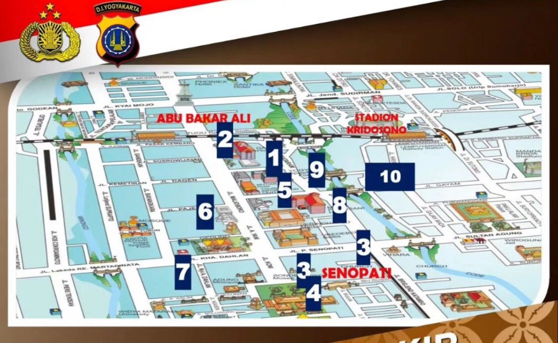 Penutupan titik nol kilometer Jogja