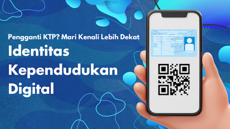 Ilustrasi Identitas Kependudukan Digital (IKD).
