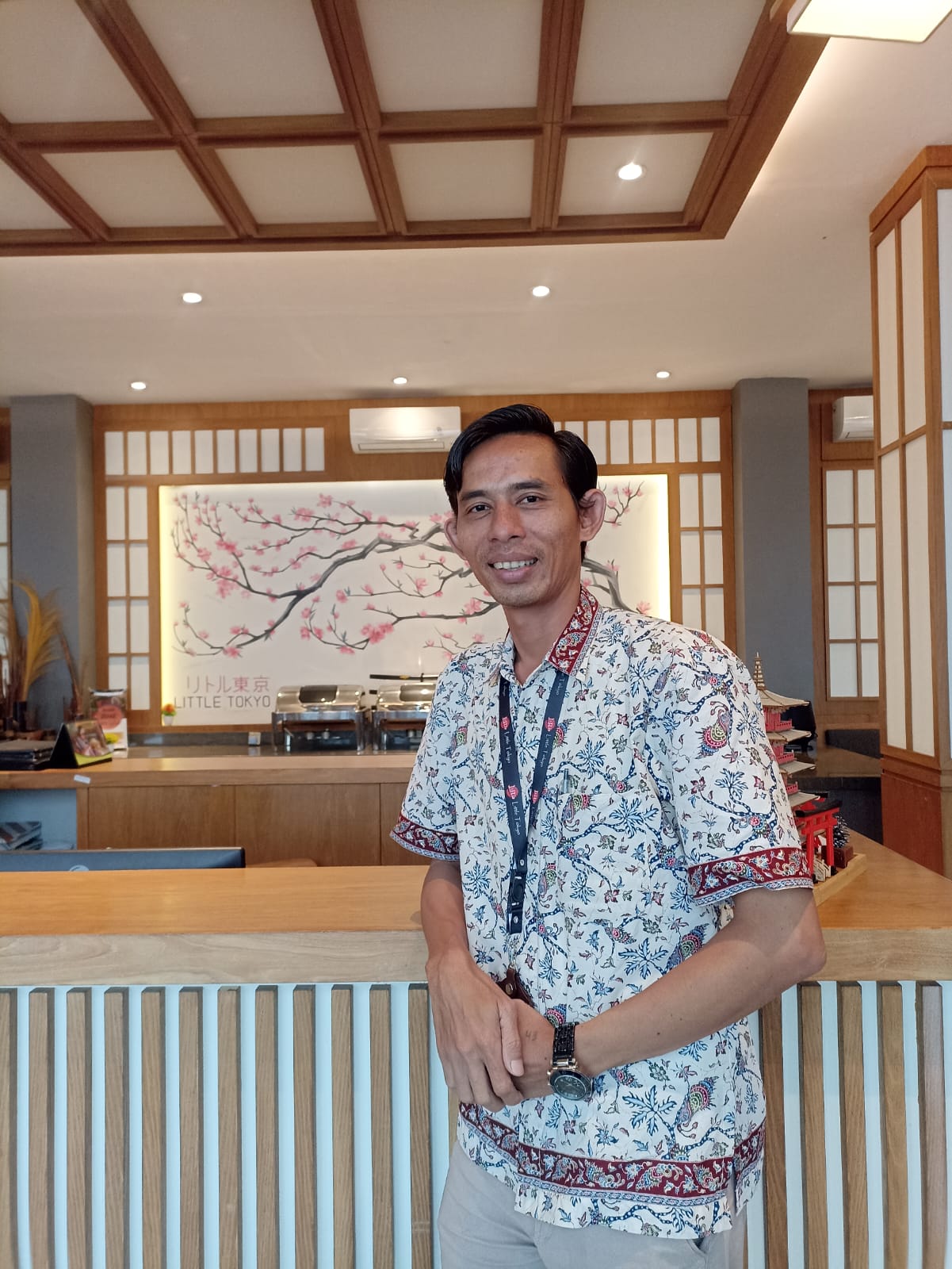 RESPECT: Ketua PHRI Bantul Yohanes Hendra Dwi Utomo.