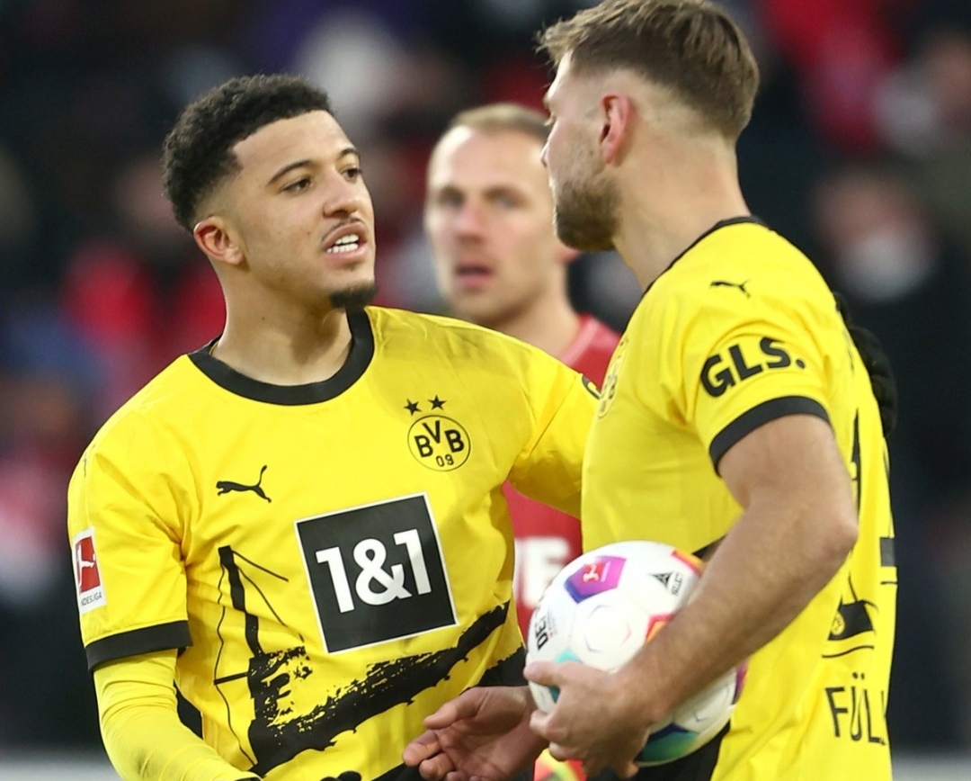 Jadon Sancho ciptakan penalti, Niclas Fullkrug eksekusi penalti yang diciptakan Sancho (ig bvb09)