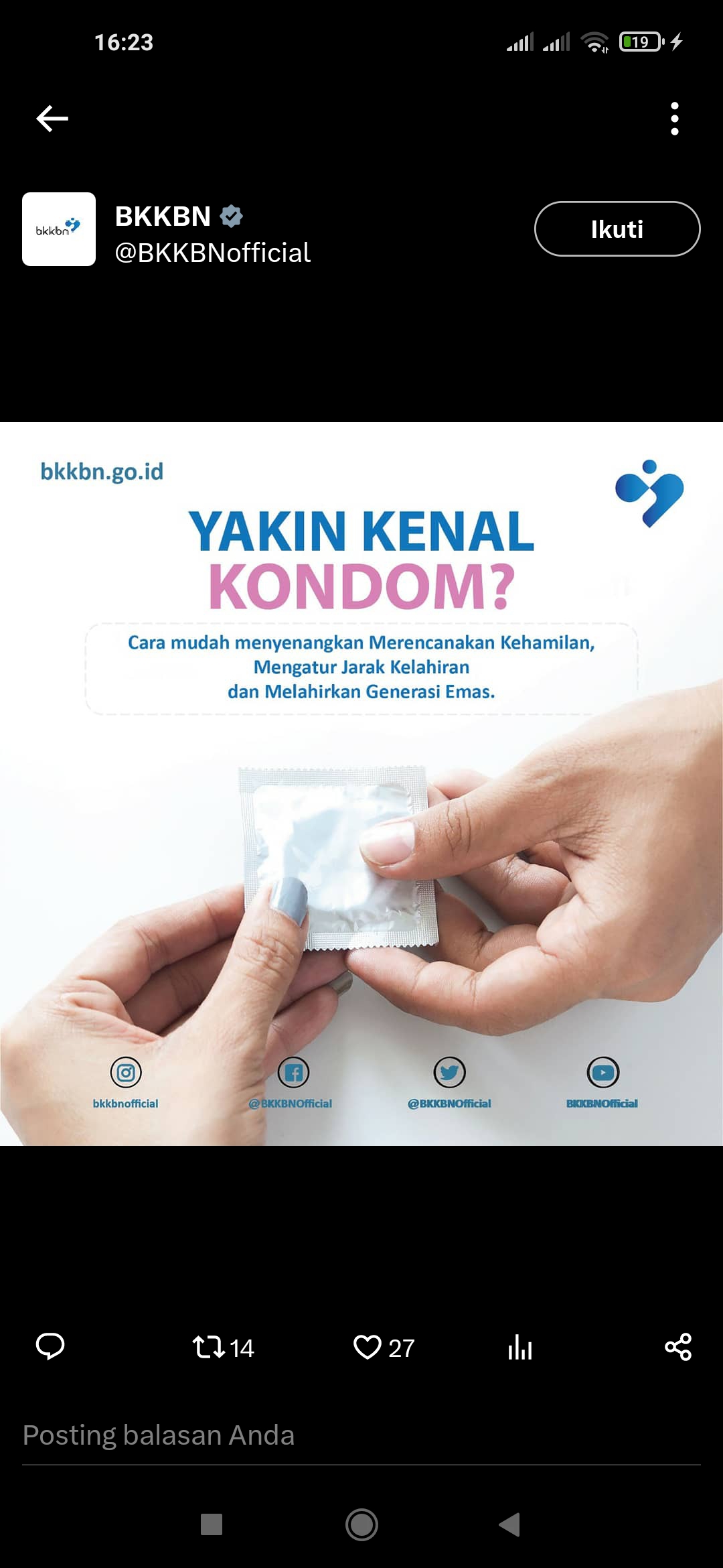 Ilustrasi kondom.
