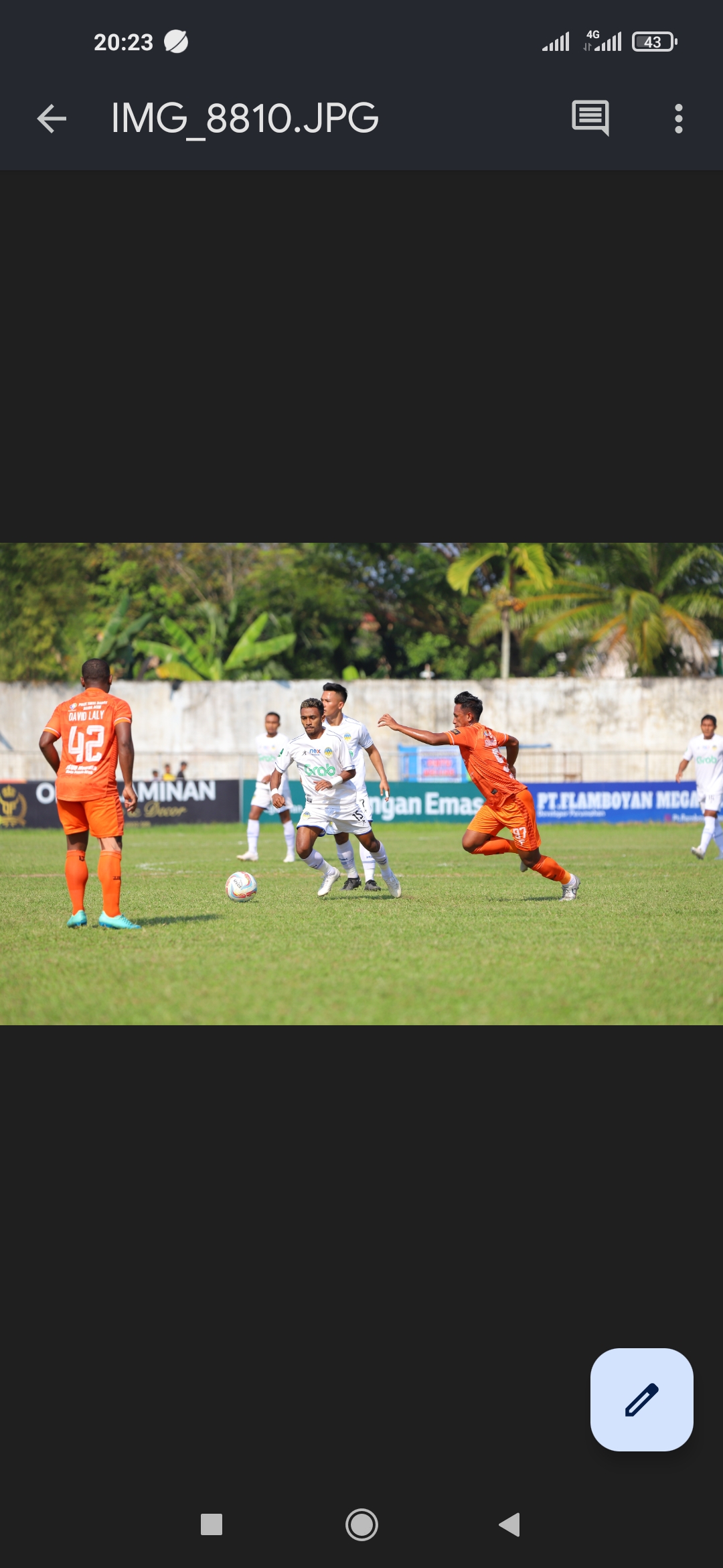 DUEL: PSIM Jogja kalah saat Persiraja Banda Aceh dengan skor 1-3 di Stadion Langsa, Kota Langsa, Aceh, Senin (22/1).