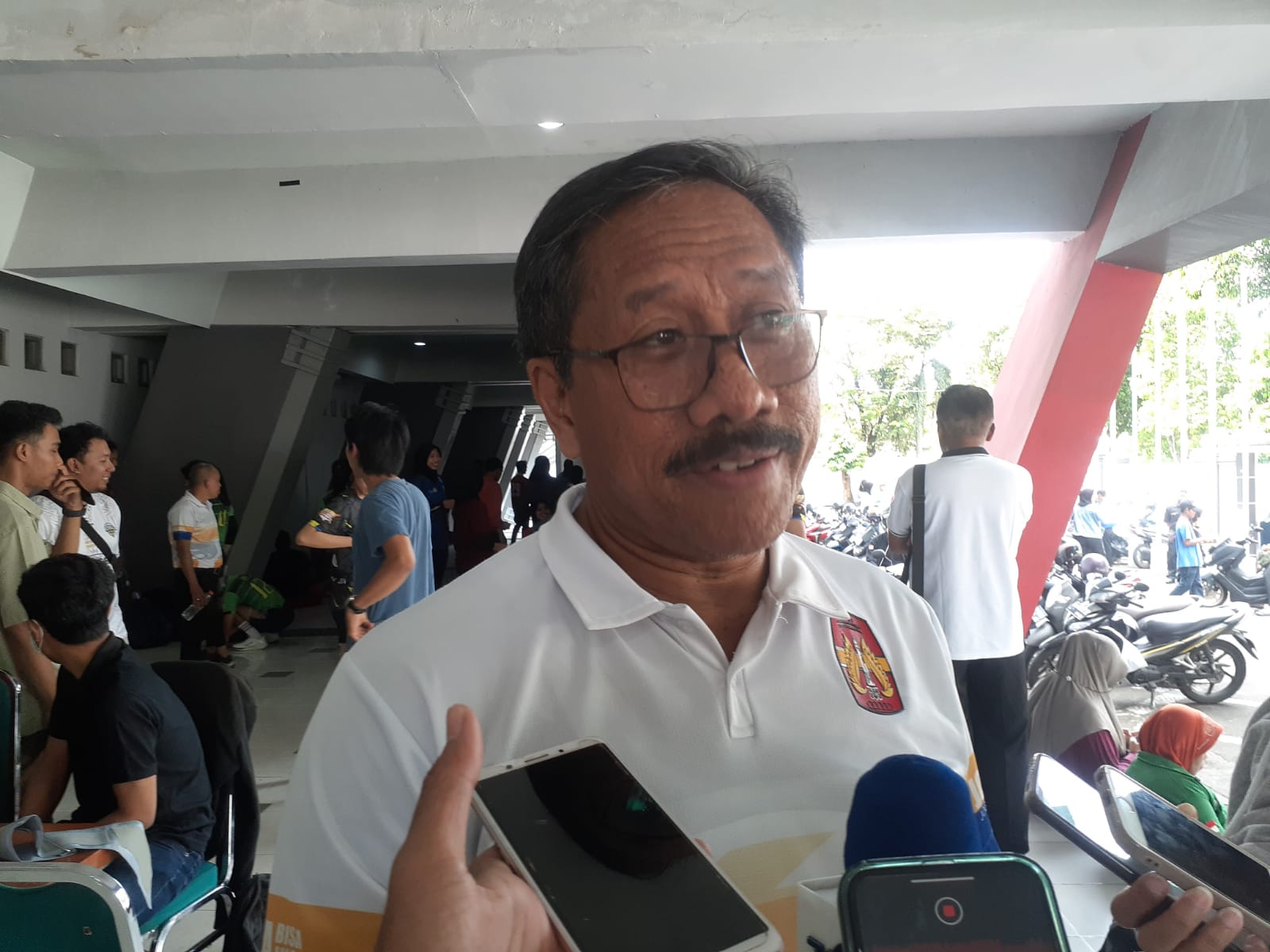 OPTIMISTIS: Ketua Umum KONI DIY Djoko Pekik Irianto.
