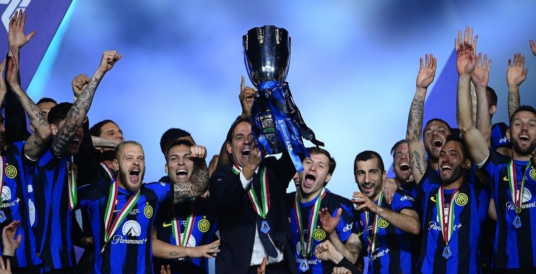 Inter juara supercopa italia usai taklukkan Napoli 1-0 (ig inter)
