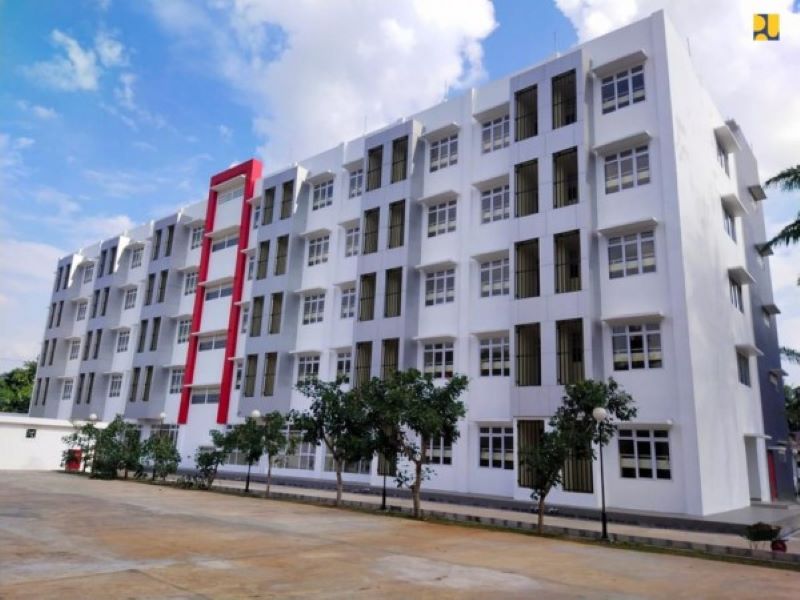 Hunian Rusun PMKS di Bekasi, Jawa Barat, dengan biaya sewa sangat murah Rp 10 ribu per bulan.