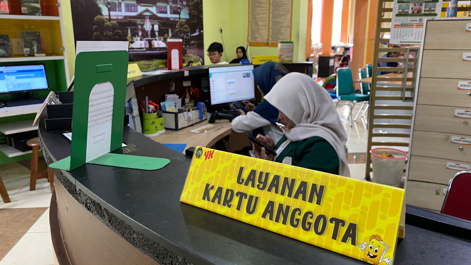 Layanan Perpustakaan Kota Jogja, Rabu 24 Januari 2024.