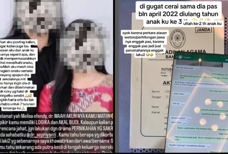 Diceraikan Karena Weton, Dokter Riri Ngaku Suaminya Selingkuh Dengan Sahabatnya Sendiri. Gambar : Tangkapan Layar Instagram/@dr._riri