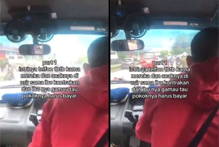 Diduga Cuma Modus, Sopir Bajaj Qute Diusir dari Kontrakannya Tuai Kontroversi. Gambar: Twitter/X/@kegblgnunfaedh