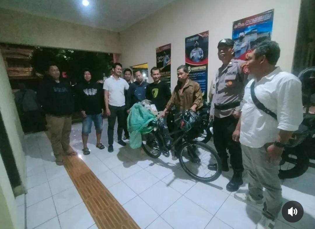 Pria pesepeda misterius diamankan aparat Polda DIY