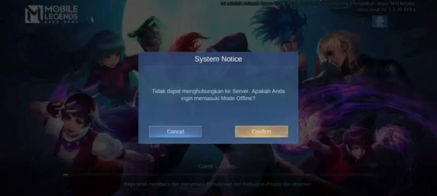 Ilustrasi, cara bermain Mobile Legends ofline (FOTO: Repro/Moonton)