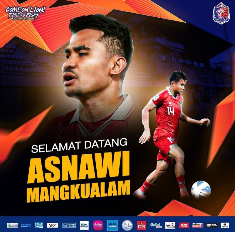 Asnawi Mangkualam resmi perkuat tim asal Thailand, Port FC (ig portfc_official)
