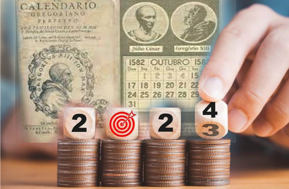 Ilustrasi Kalender Gregorian.