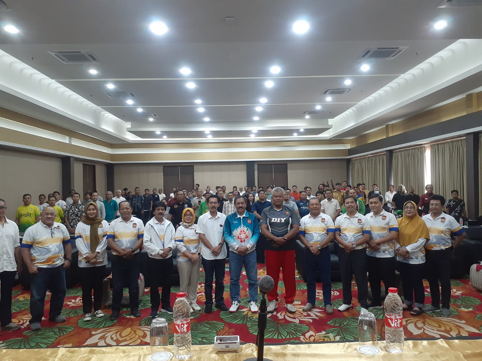 KOMITMEN: KONI DIY menyelenggarakan bimtek untuk para pelatih di Hotel Crystal Lotus, Jogja, Sabtu (27/1).