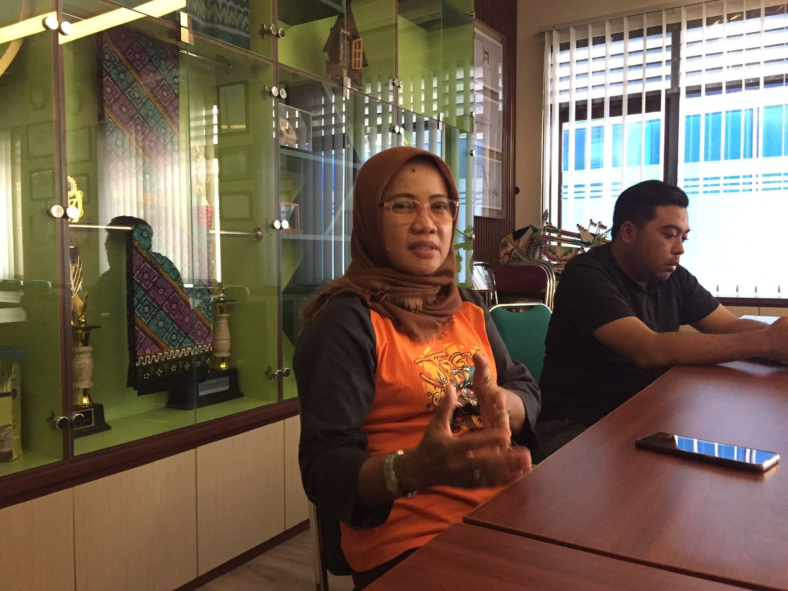 NAIK KELAS: Kepala Dinas Kopersadi dan UMKM Iffah Mufidati.