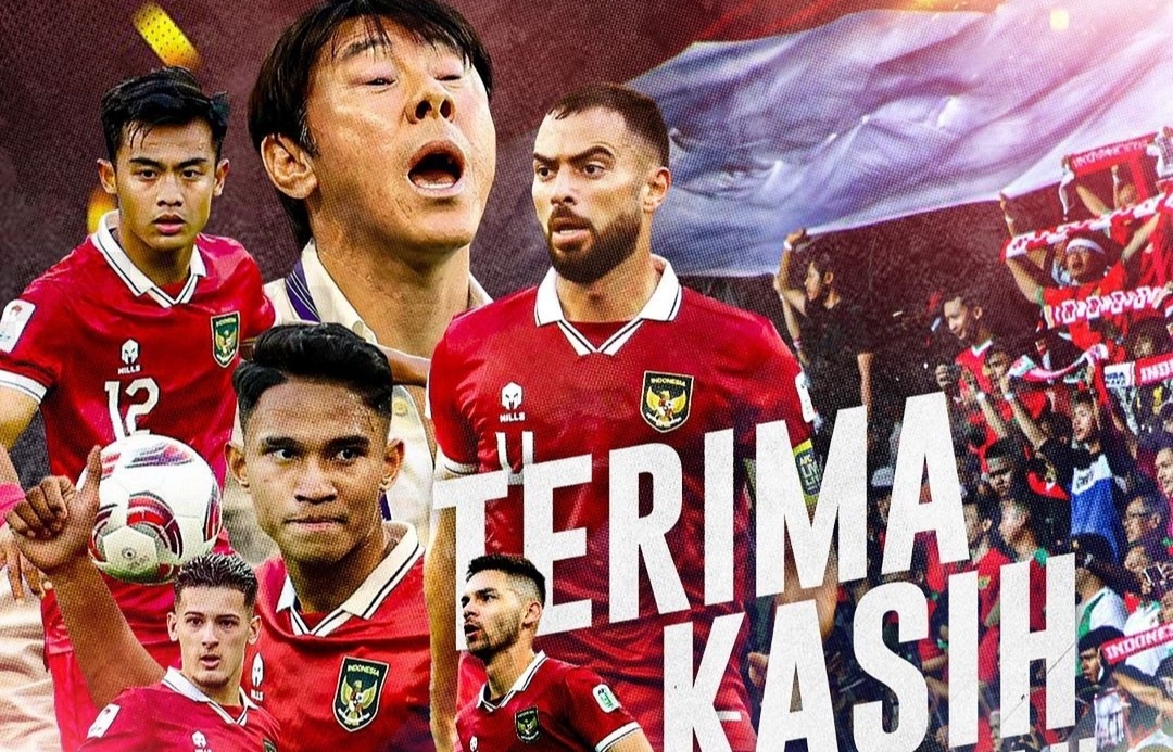 Terima kasih atas perjuangannya skuad Garuda (ig erick thohir)