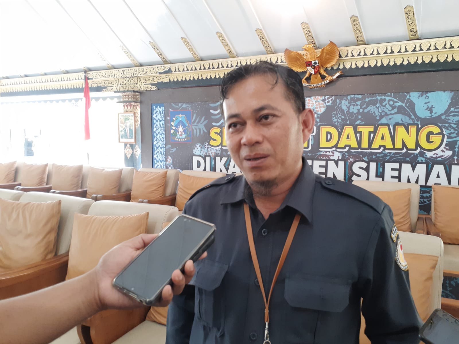 Ketua Bawaslu Sleman Arjuna Al Ichsan Siregar.