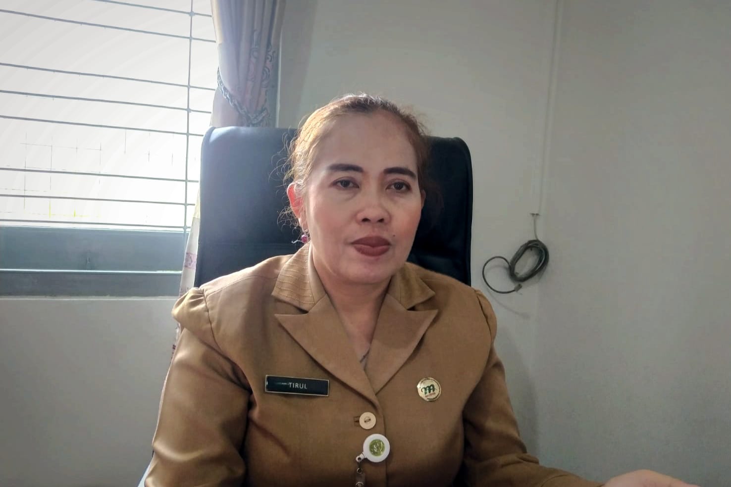 Kepala Dinas Tenaga Kerja dan Transmigrasi Bantul, Istirul Widilastuti.