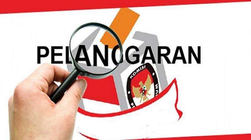 Iustrasi pelanggaran dalam pemilu