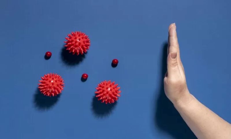 Ilustrasi virus yangb bisa menyerang manusia.